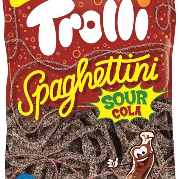 Trolli Spaghettini sour Cola 100g MHD: 17.11.25