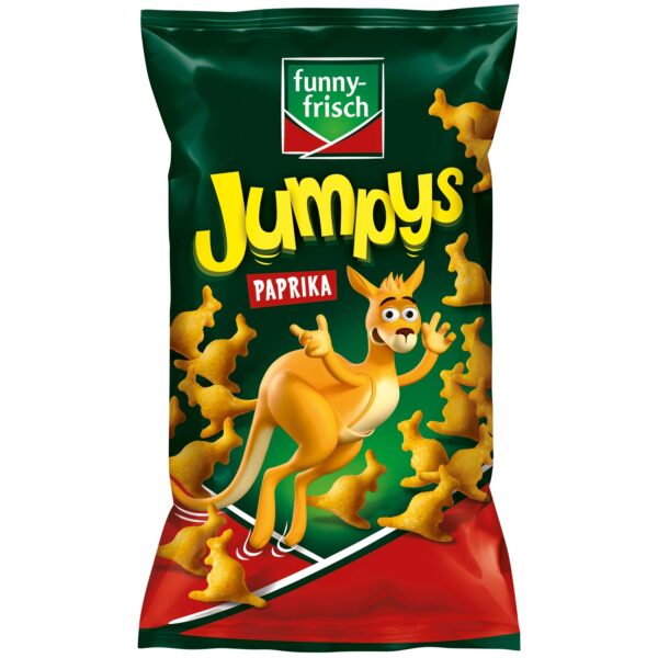 funny-frisch Jumpys Paprika 75g MHD: 15.07.2024