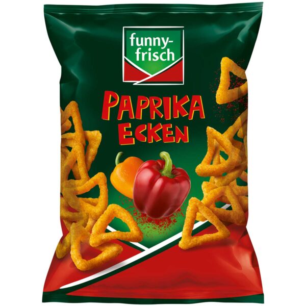 funny-frisch Paprika Ecken 75g MHD: 08.06.2024