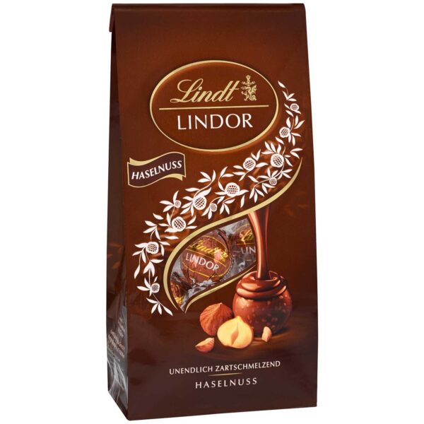 Lindt Lindor Kugeln Vollmilch Haselnuss 137g MHD: 11.2024