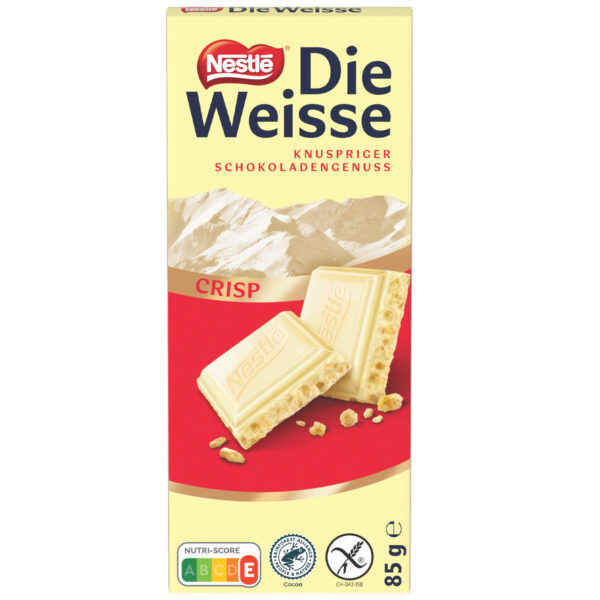 Nestlé Die Weisse Crisp 85g MHD: 02.25