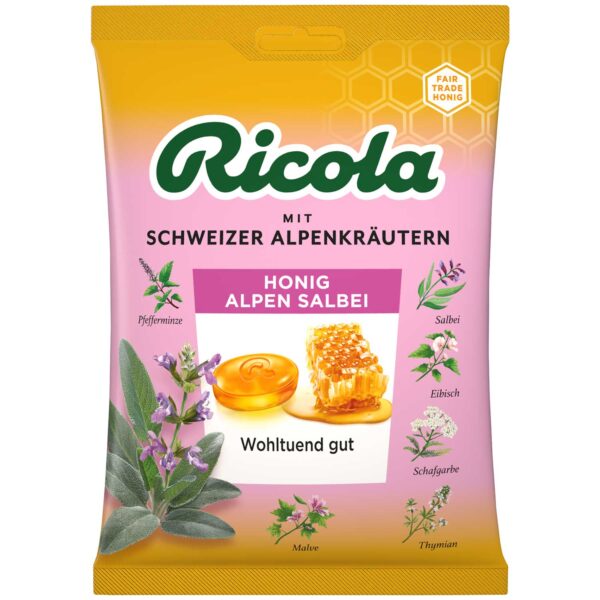 Ricola Honig Alpen Salbei 75g MHD: 31.05.25
