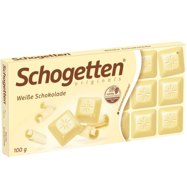 Schogetten Weiße Schokolade 100g MHD: 31.01.2025