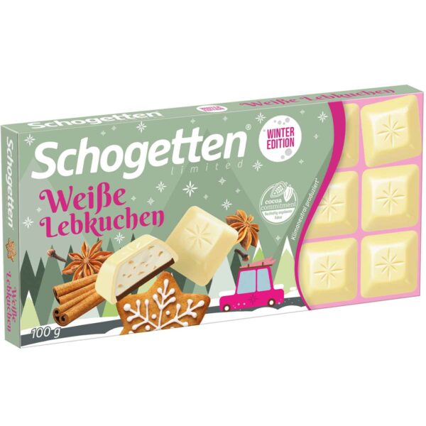 Schogetten Weiße Lebkuchen 100g MHD: 31.08.2024