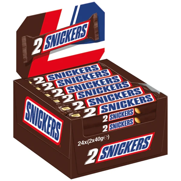 Snickers 24 x 80 g MHD:26.01.2025