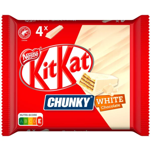 KitKat Chunky White 4er MHD:08.2024