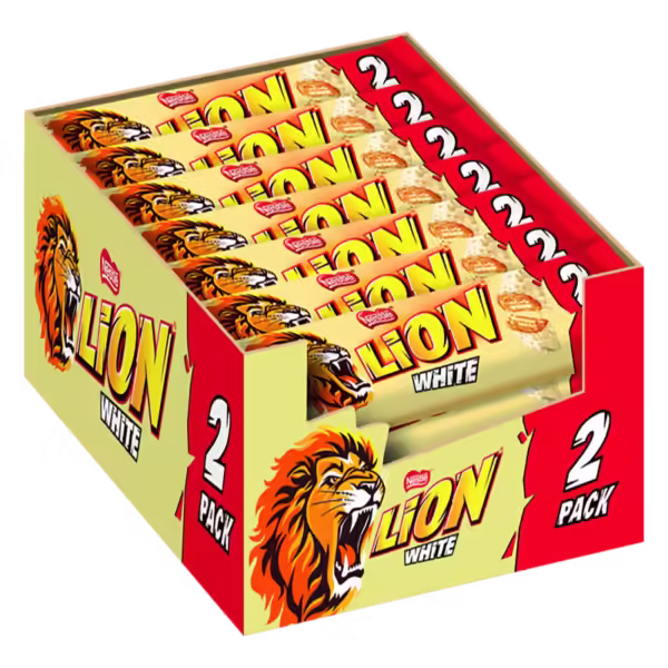 Nestlé LION White 28x60g MHD: 04.2024