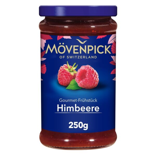 Mövenpick Fruchtaufstrich Gourmet-Frühstück Himbeere 250g MHD: 26.11.24