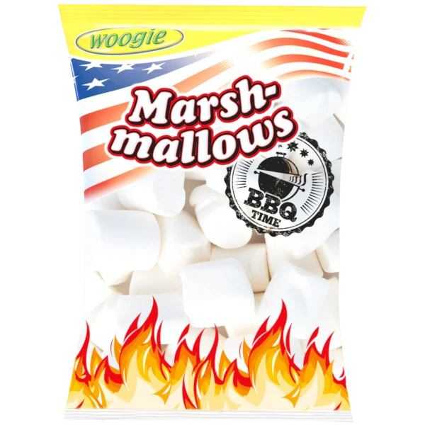 Woogie Marshmallows Barbecue 300g MHD: 02.10.24