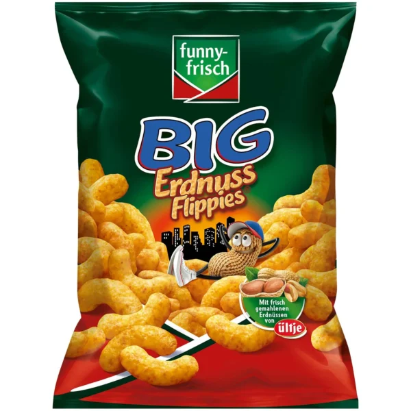 funny-frisch funny-frisch BIG Erdnuss Flippies 175g MHD: 10.06.2024