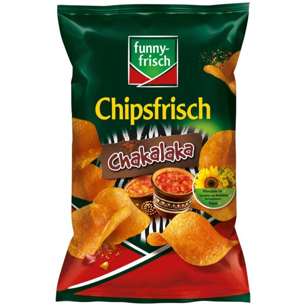 funny-frisch Chipsfrisch Chakalaka 150g MHD: 27.05.24