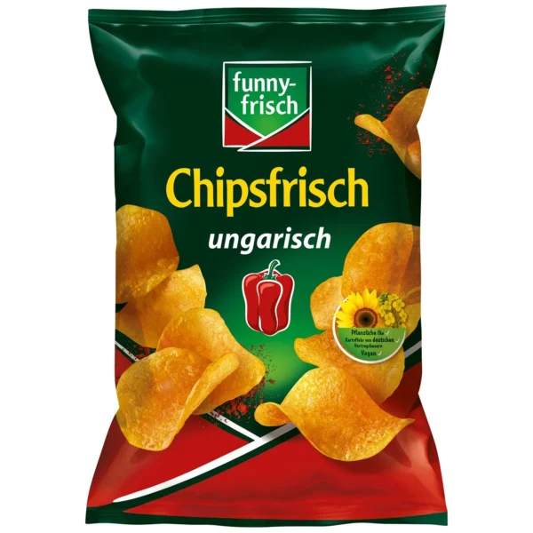 funny-frisch Chipsfrisch ungarisch 40g MHD: 12.08.24
