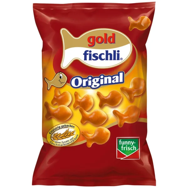 funny-frisch Goldfischli Original 100g MHD: 04.11.24