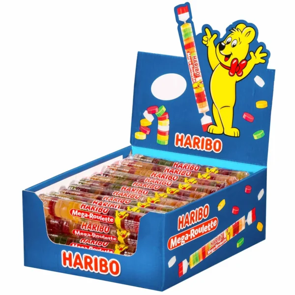 Haribo Mega-Roulette 40x45g MHD: 10.2024