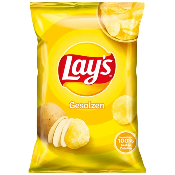 Lay's Gesalzen 150g MHD:22.09.2024