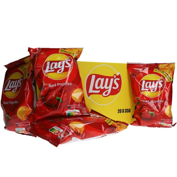Lay's Red Paprika 20x35g MHD: 11.08.2024