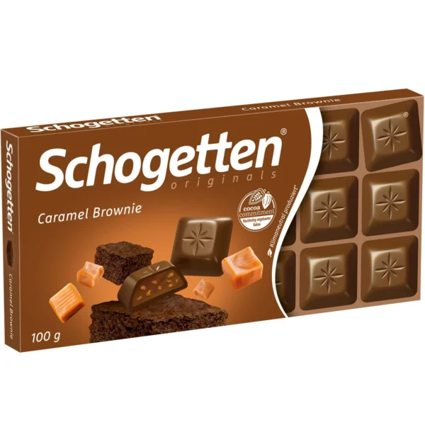 Schogetten Caramel Brownie 100g MHD: 31.03.24