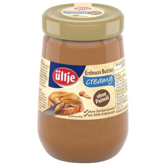 ültje Erdnuss Butter creamy 340g MHD: 11.24
